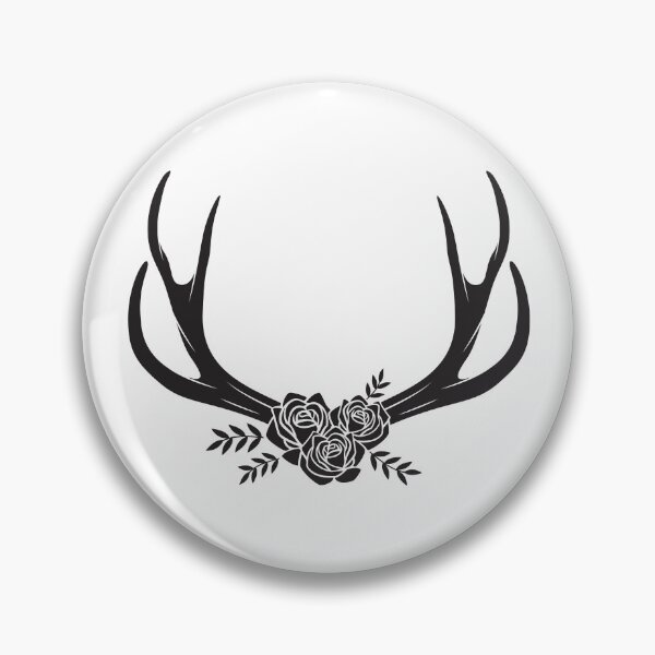 Item preview, Floral Antlers designed and sold by Texas Southern Studio.