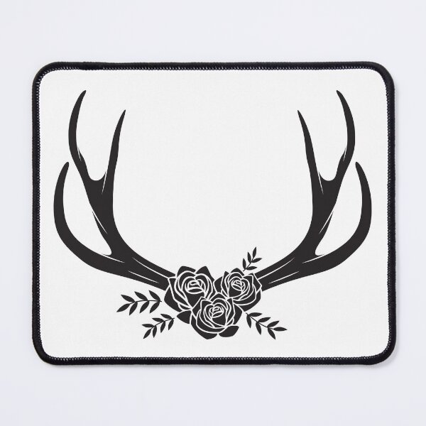 Item preview, Floral Antlers designed and sold by Texas Southern Studio.