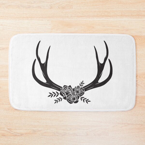 Item preview, Floral Antlers designed and sold by Texas Southern Studio.