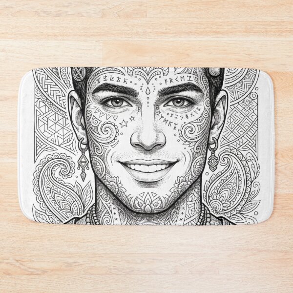 Item preview, The handsome tribal chief designed and sold by PP&RAINBOW SHOP.