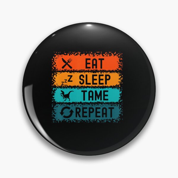 Item preview, Eat Sleep Tame Repeat Funny Dino Gamer designed and sold by FGTV2021.