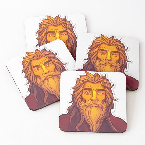 Item preview, Mythic Fire King Portrait designed and sold by tim tal.