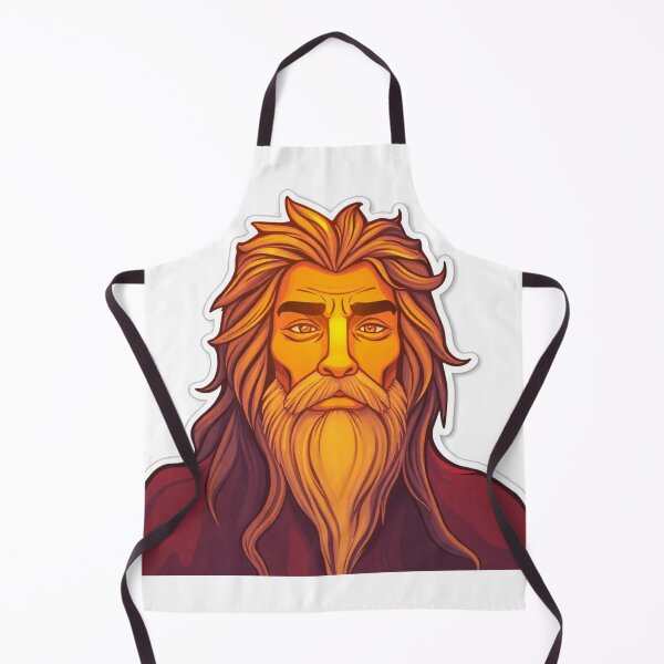 Item preview, Mythic Fire King Portrait designed and sold by tim tal.