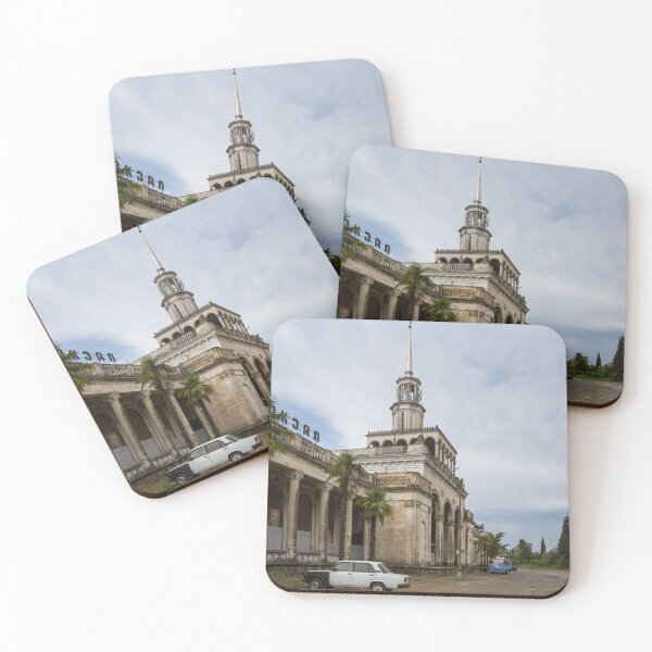 Item preview, Railway Station Sukhumi Abkhazia designed and sold by TravelShots.