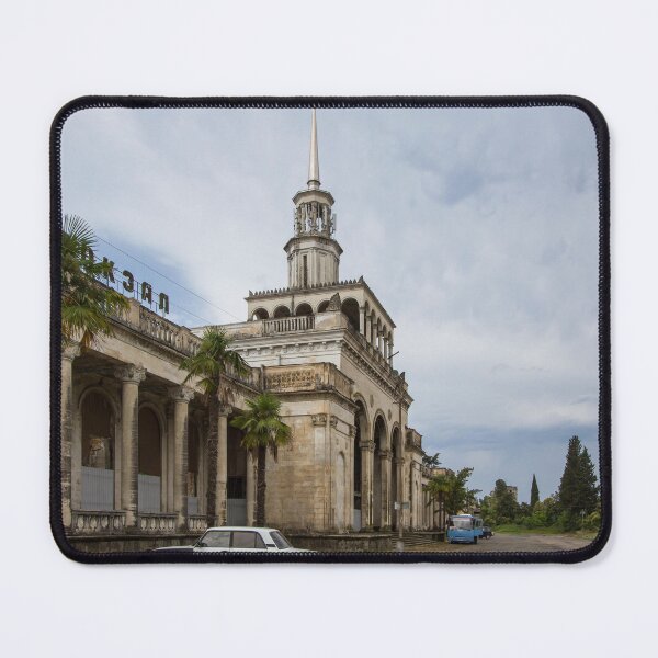 Item preview, Railway Station Sukhumi Abkhazia designed and sold by TravelShots.