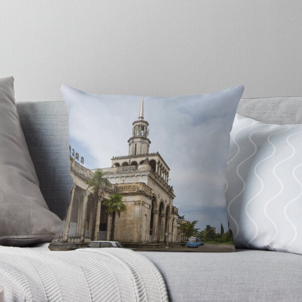 Item preview, Railway Station Sukhumi Abkhazia designed and sold by TravelShots.
