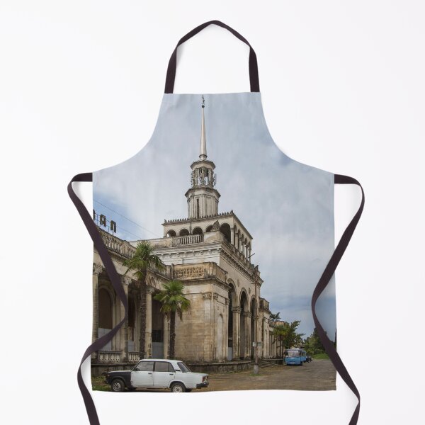 Item preview, Railway Station Sukhumi Abkhazia designed and sold by TravelShots.