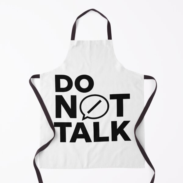 Item preview, Do Not Talk Funny Introvert Minimalist Shirt designed and sold by MoodOffline12427.