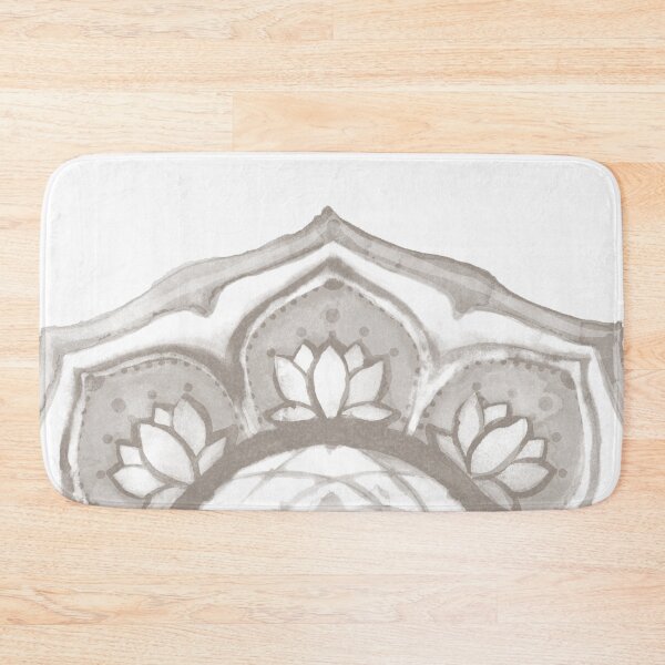 Item preview, Buddha Padma Watercolor - Fawn Earth Slate - Earth Halo designed and sold by Irene Estelle.