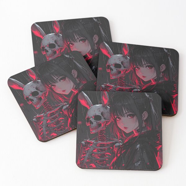Item preview, Bunny and Death 08 — Rain designed and sold by Soul of Sonic.