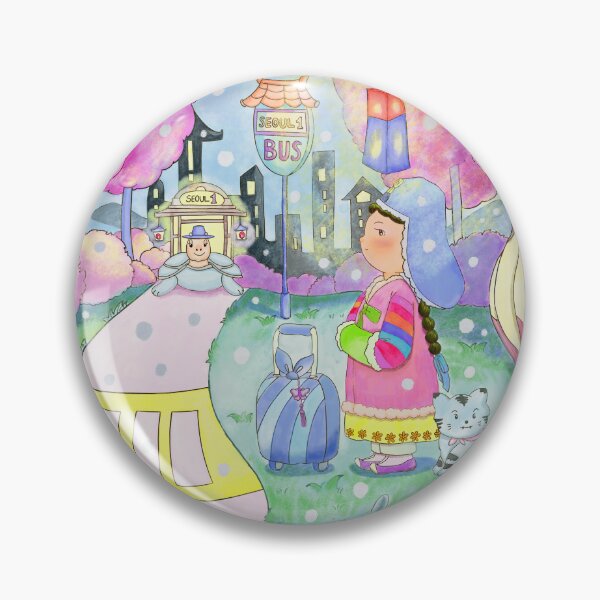 Item preview, Daenggi girl on her way home designed and sold by Danggi Days!.