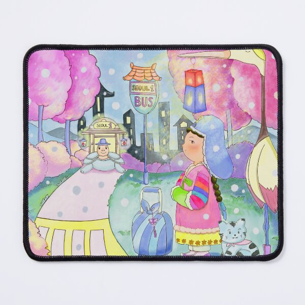 Item preview, Daenggi girl on her way home designed and sold by Danggi Days!.