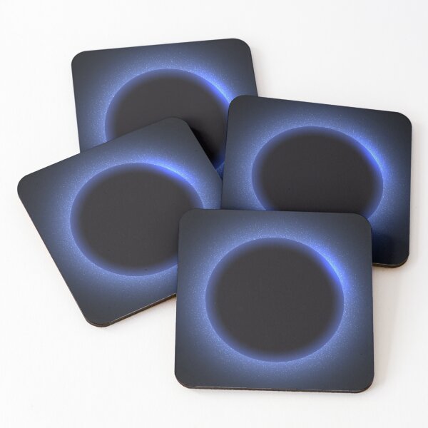Item preview, Cosmic Eclipse Glow Minimal Celestial Art designed and sold by GraveyardGlam.