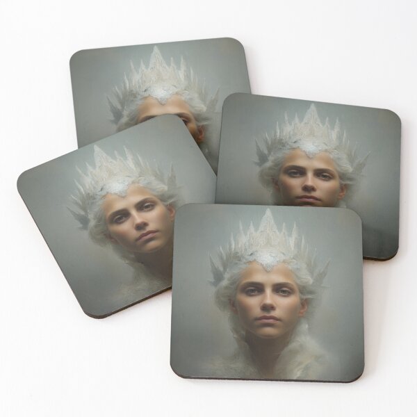 Item preview, Frost Queen – Nordic Ice Goddess designed and sold by NordicDreams.
