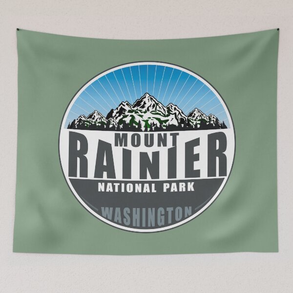Item preview, Mount Rainier National Park Washington  designed and sold by studioss76.
