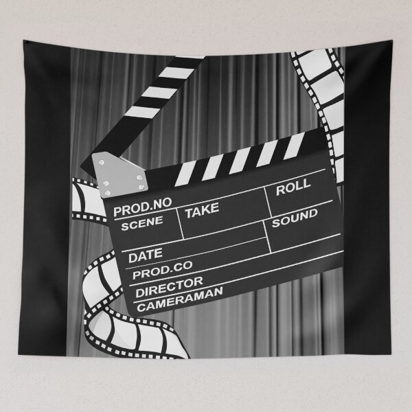 Item preview, Echoes of the Silver Screen – Classic Cinema Clapperboard designed and sold by WheelieGdArt.