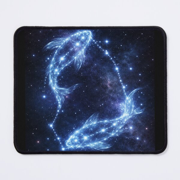 Item preview, Pisces Zodiac Constellation – Celestial Starry Sky Design designed and sold by RolMerch.