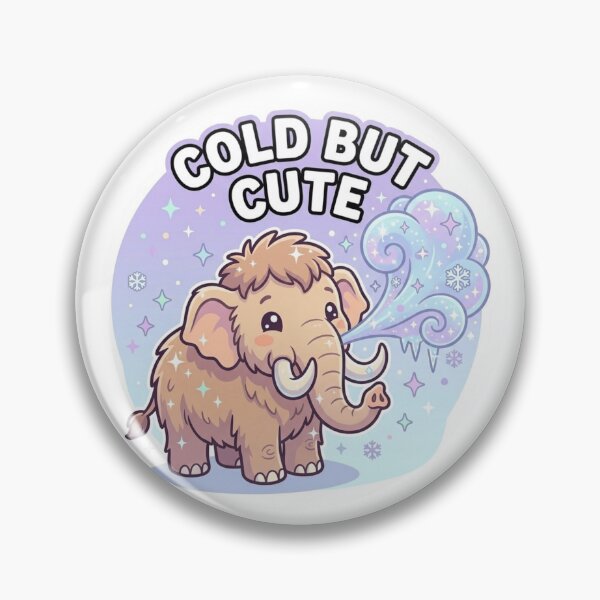 Item preview, Woolly Mammoth - Cold But Cute Icy Breath Magic  designed and sold by WowDezign.