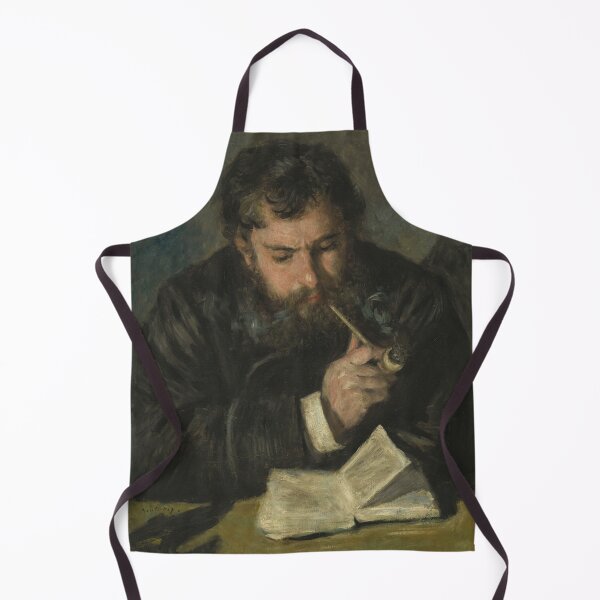 Item preview, Pierre Auguste Renoir Poster: Claude Monet: Literary Impressionist Portrait Print designed and sold by artofuniverse.