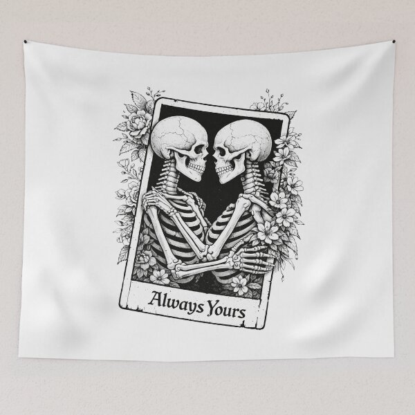 Item preview, Always Yours – Gothic Skeleton Lovers Dance designed and sold by HanaSky Studio.