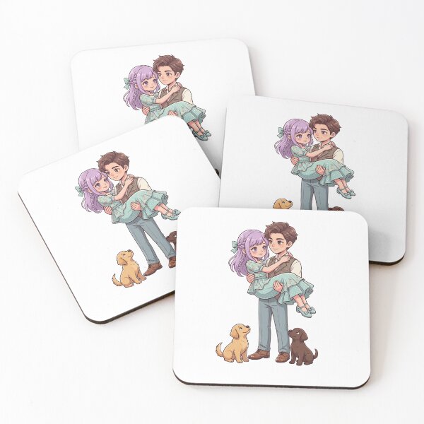 Item preview, The young man carried the young woman. designed and sold by PP&RAINBOW SHOP.