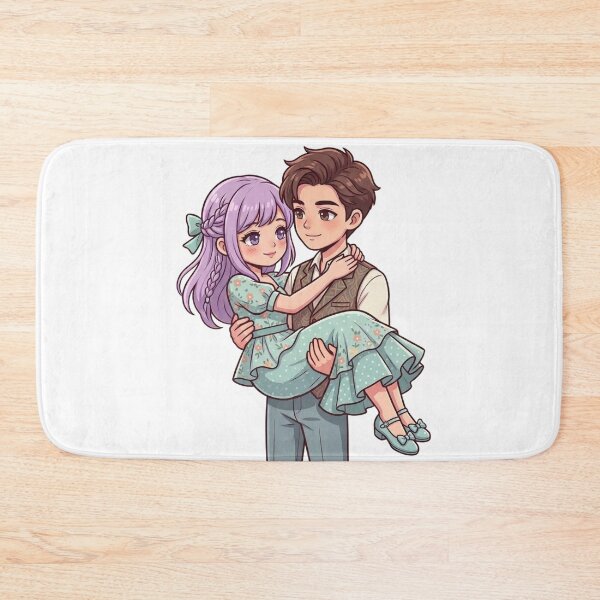 Item preview, The young man carried the young woman. designed and sold by PP&RAINBOW SHOP.