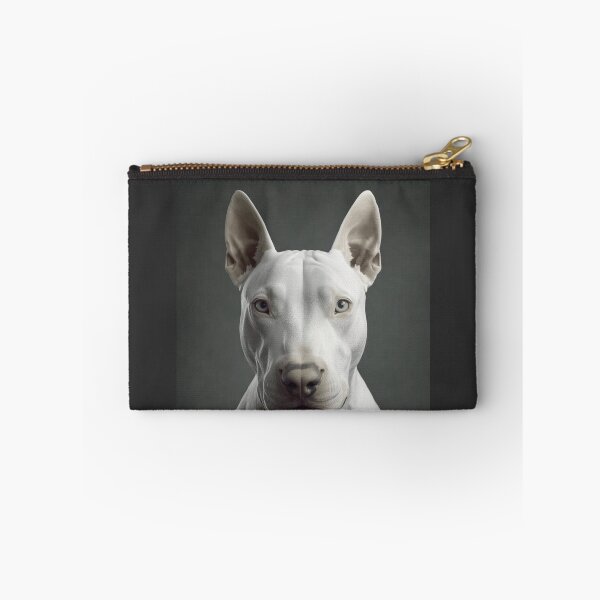 Item preview, Primal Form Bull Terrier Portrait – Structured Dog Breed Close-Up Design designed and sold by ArtivaNest.