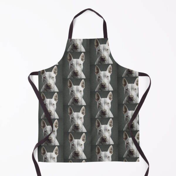 Item preview, Primal Form Bull Terrier Portrait – Structured Dog Breed Close-Up Design designed and sold by ArtivaNest.