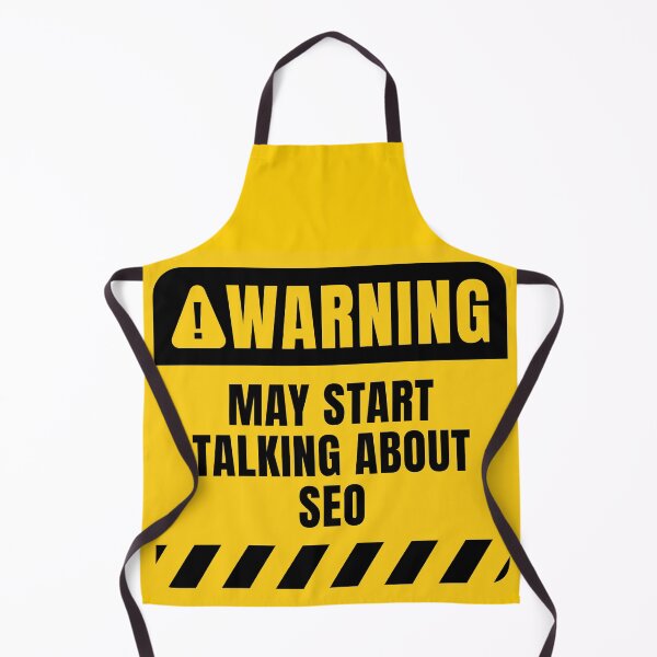 Item preview, Funny SEO Warning Sign Search Engine Optimization Quote designed and sold by MaryAller.
