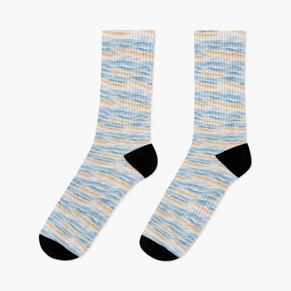 Item preview, Ocean and Sandy Beach Watercolor Pattern – Seamless Infinite Design designed and sold by Verdaire.