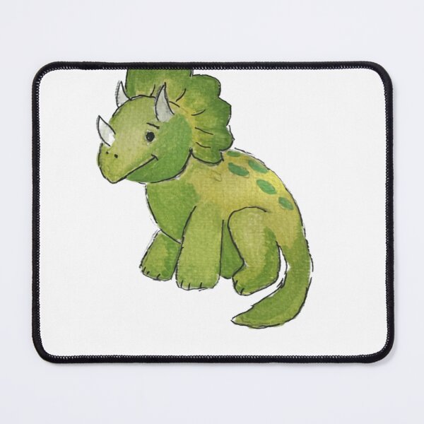 Item preview, Happy triceratops designed and sold by Uniquelytiki.