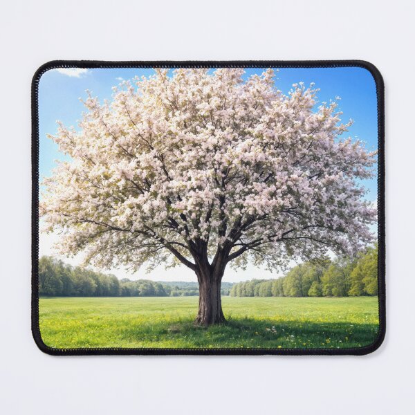 Item preview, Springtime Apple Tree in a Green Field  designed and sold by Maria Dryfhout.