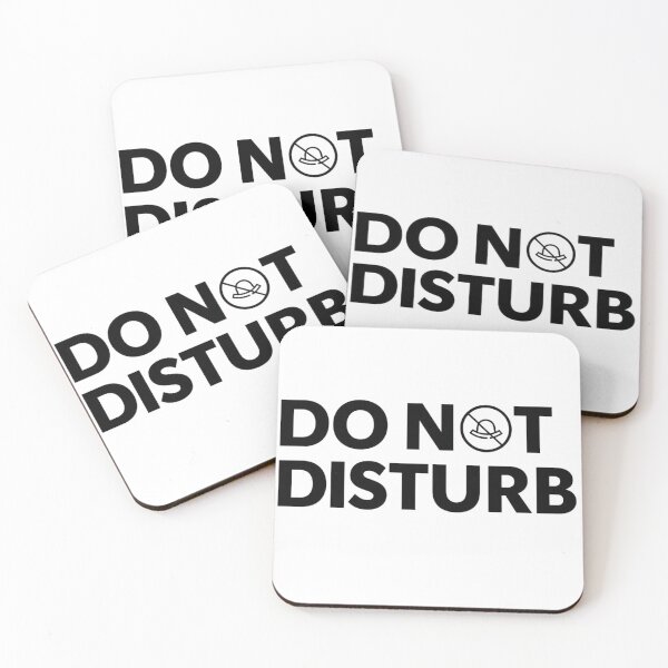 Item preview, Do Not Disturb Funny Introvert Minimalist Shirt designed and sold by MoodOffline12427.