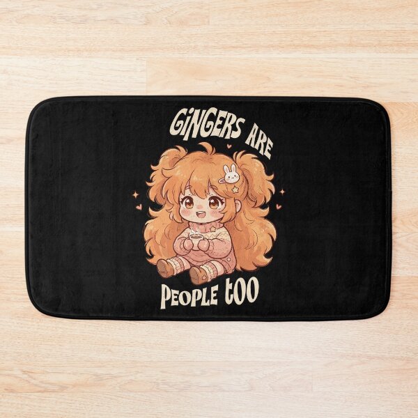 Item preview, Gingers Are People Too Cute Ginger Girl Cartoon Soft Aesthetic designed and sold by UniTeeCo.