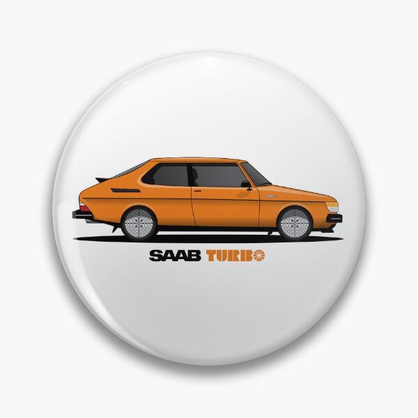Item preview, Saab 99 TURBO Illustration Orange designed and sold by blackdogshop.