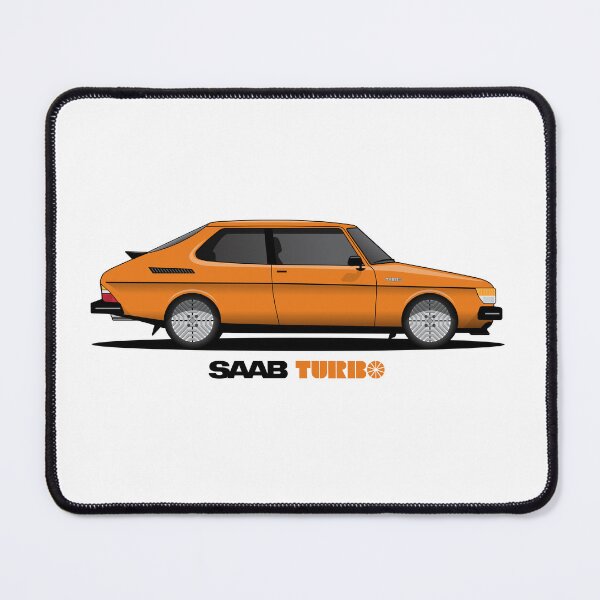 Item preview, Saab 99 TURBO Illustration Orange designed and sold by blackdogshop.
