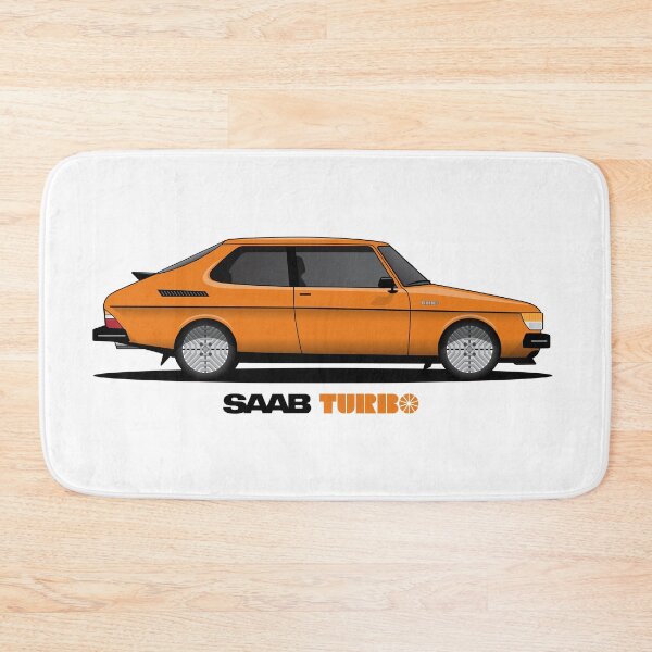 Item preview, Saab 99 TURBO Illustration Orange designed and sold by blackdogshop.