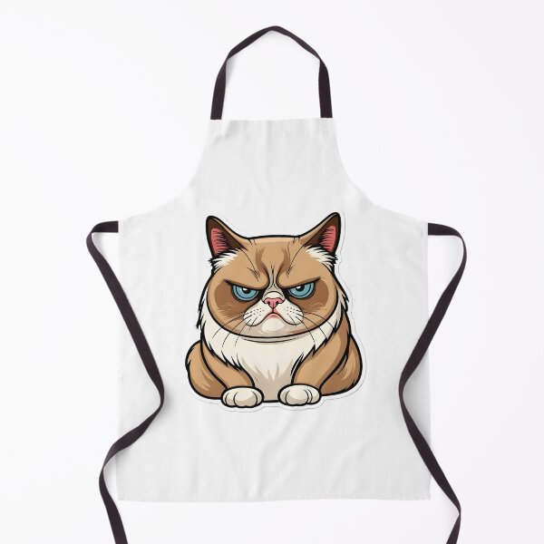 Item preview, Funny Grumpy Cat Cartoon Meme - 6 designed and sold by RELAX STATION.