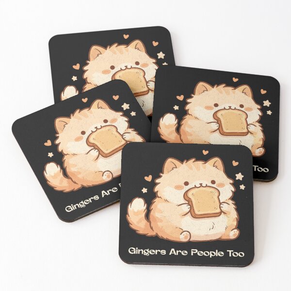 Item preview, Gingers Are People Too Funny Orange Tabby Cat Cute Kawaii Style designed and sold by UniTeeCo.