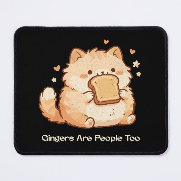 Item preview, Gingers Are People Too Funny Orange Tabby Cat Cute Kawaii Style designed and sold by UniTeeCo.