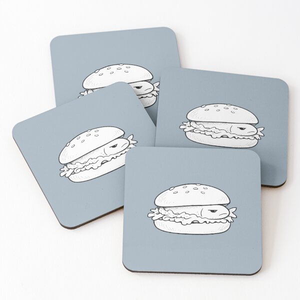 Item preview, Annoyed fish sandwich (Low German) designed and sold by FrechZeug.