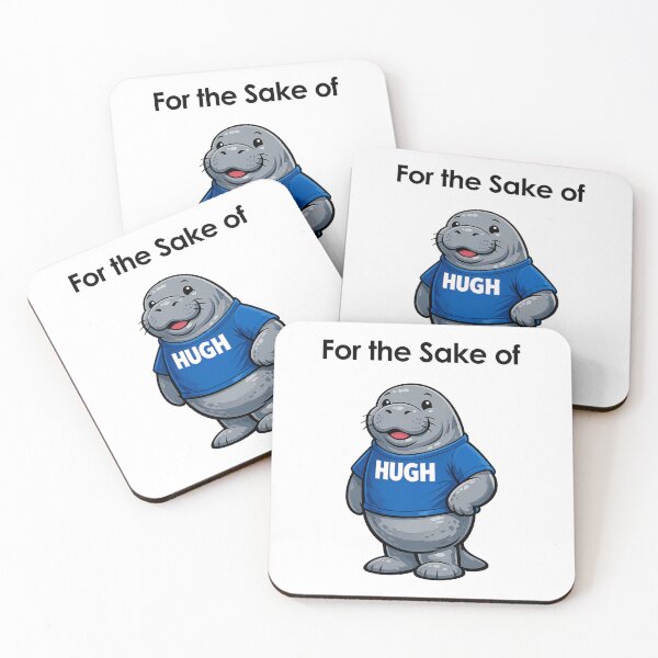Item preview, For the sake of Hugh Manatee designed and sold by jon-bunston.