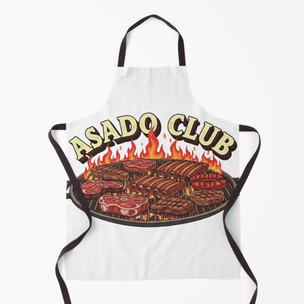 Item preview, "Asado club" sticker || Buenos Aires Vibes designed and sold by itsTinaColman.