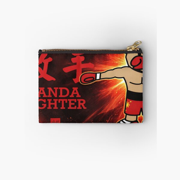 Item preview, Funny Sanda Fighter Stand Up Fight Smile Repeat designed and sold by Fei Long Design Hub.