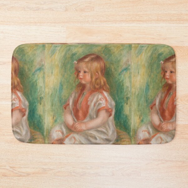 Item preview, Claude Renoir by Pierre-Auguste Renoir: Gentle Impressionist Child Portrait Poster designed and sold by artofuniverse.