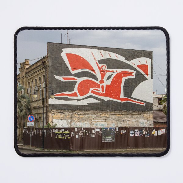 Item preview, Red Rider Mosaic in Sukhumi, Abkhazia designed and sold by TravelShots.