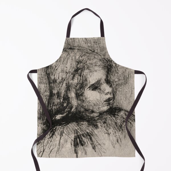 Item preview, Claude Renoir De Trois Quarts a Droite by Pierre-Auguste Renoir: Fine Art Print designed and sold by artofuniverse.