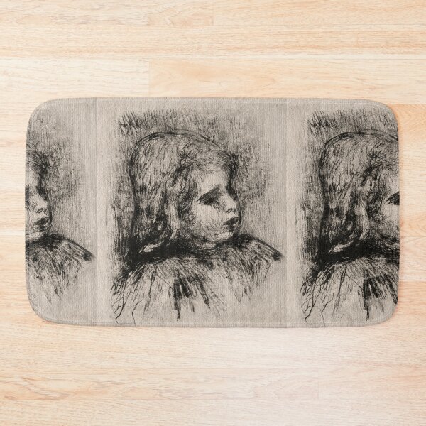Item preview, Claude Renoir De Trois Quarts a Droite by Pierre-Auguste Renoir: Fine Art Print designed and sold by artofuniverse.