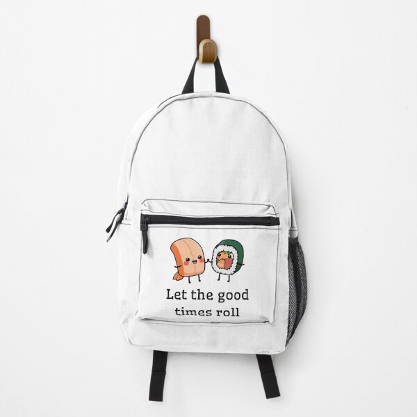 Item preview, Let the Good Times Roll Sushi – Cute Japanese Food Vibes Design designed and sold by Sparkofart07.