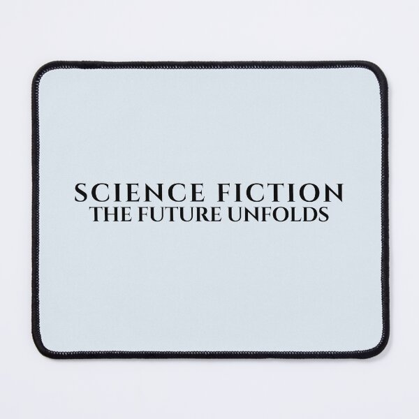 Item preview, Science Fiction The Future Unfolds Minimalist Typography Design designed and sold by PKDWriterMerch.